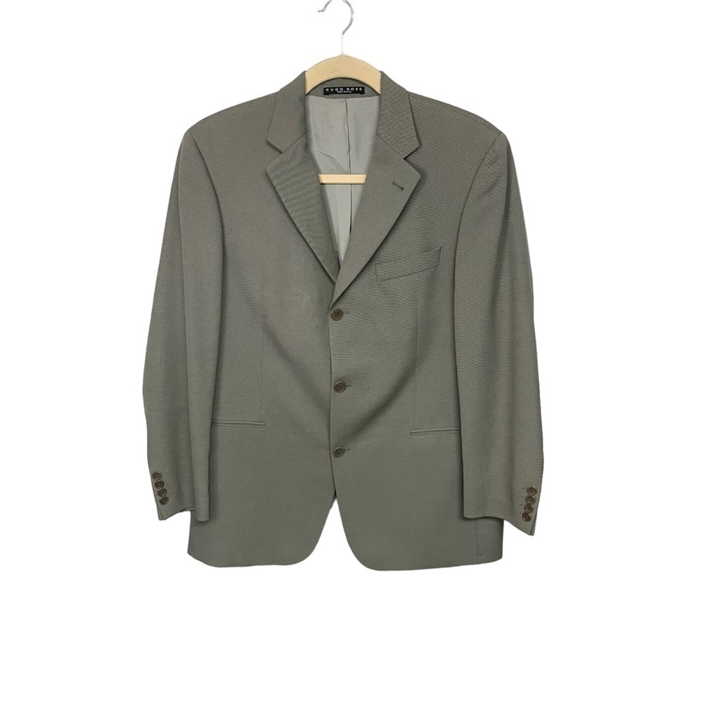 Hugo Boss Einstein Tan Wool Blend Sport Coat 42 R